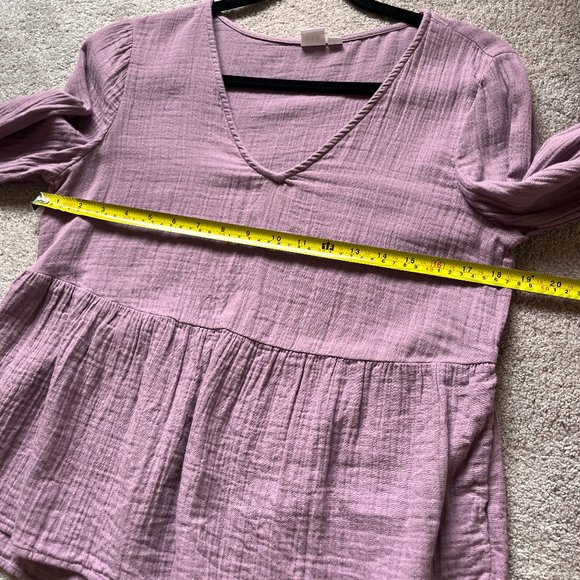 Gap Flowy Long sleeve Top - Picture 3 of 9